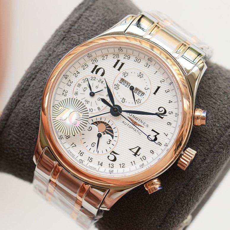 SPIRIT 42MM GOLD STEEL CHRONOGRAPH CALENDAR