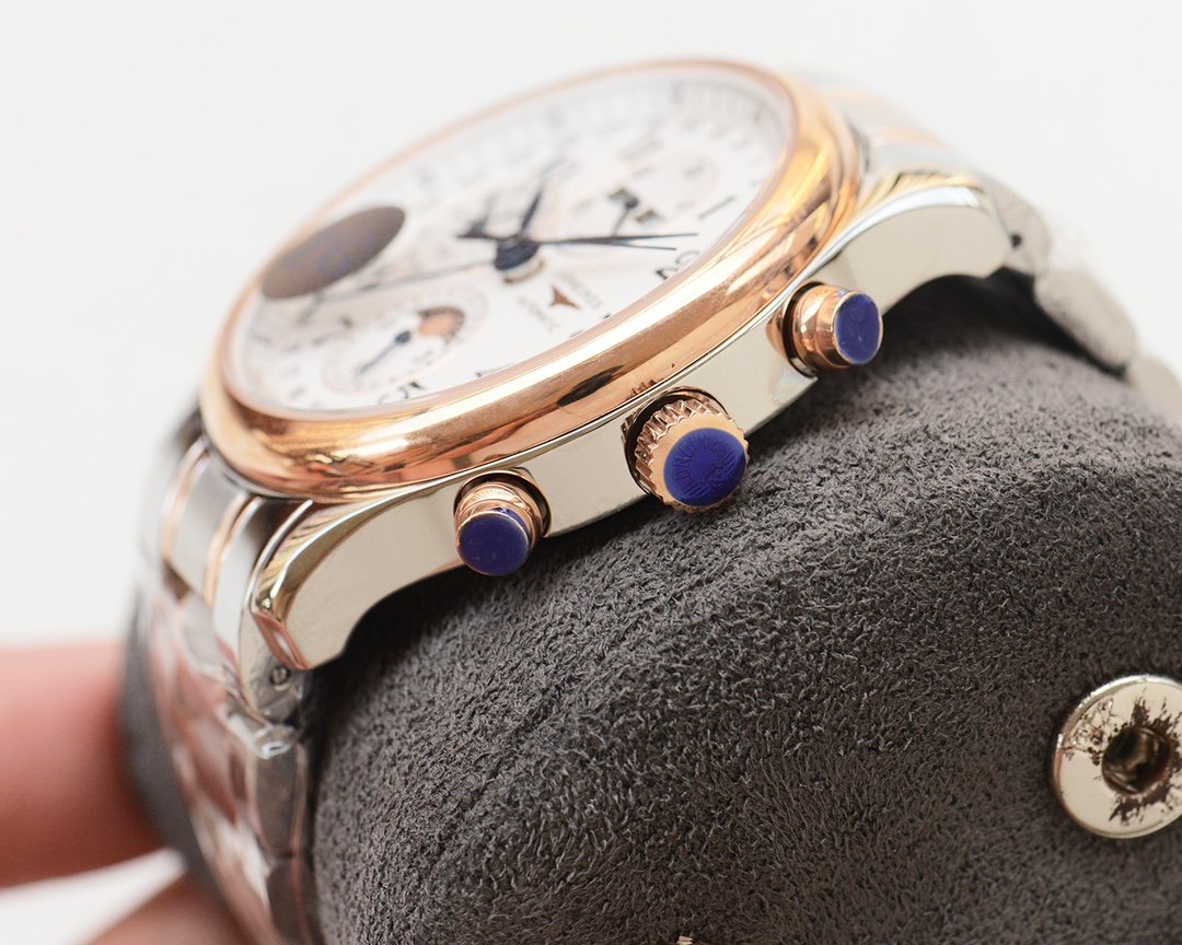 SPIRIT 42MM GOLD STEEL CHRONOGRAPH CALENDAR