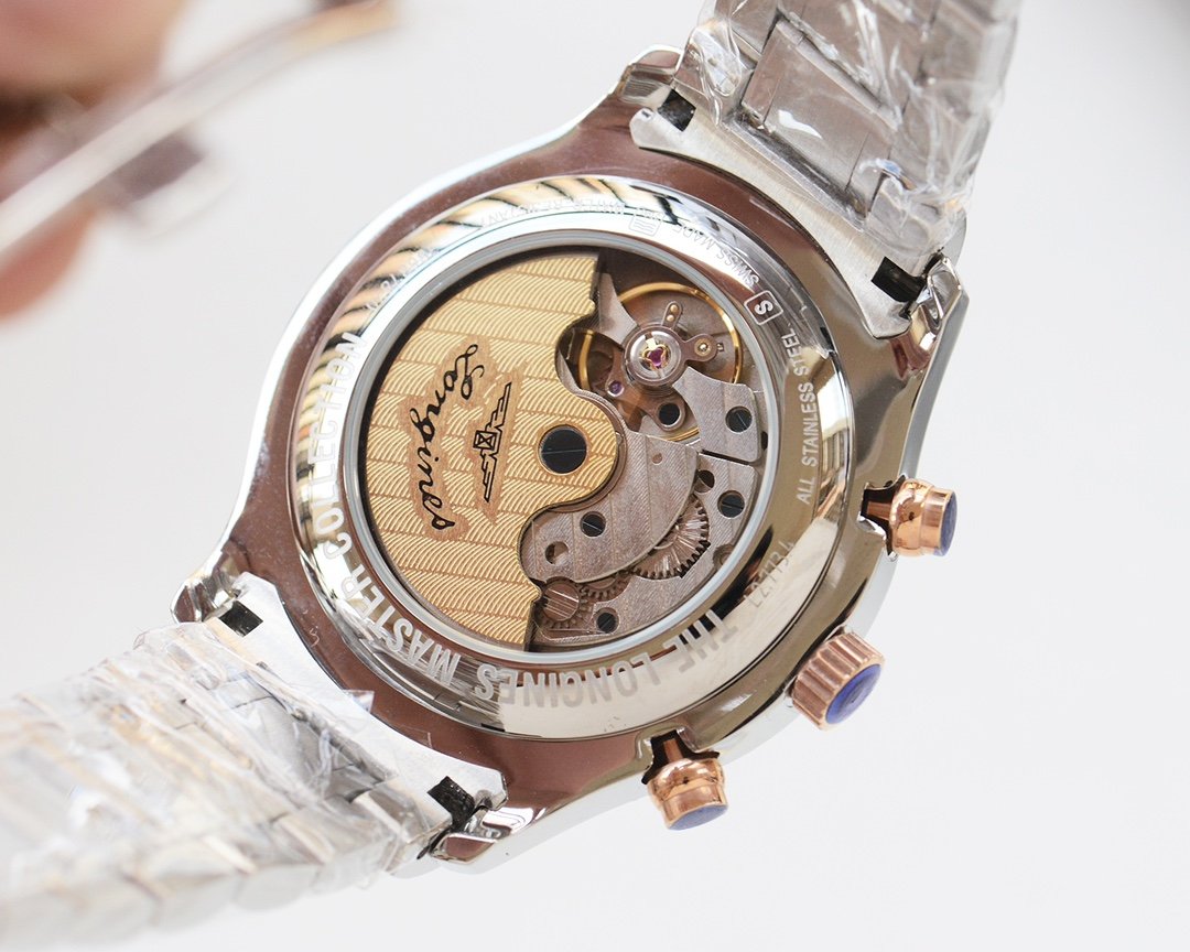 SPIRIT 42MM GOLD STEEL CHRONOGRAPH CALENDAR