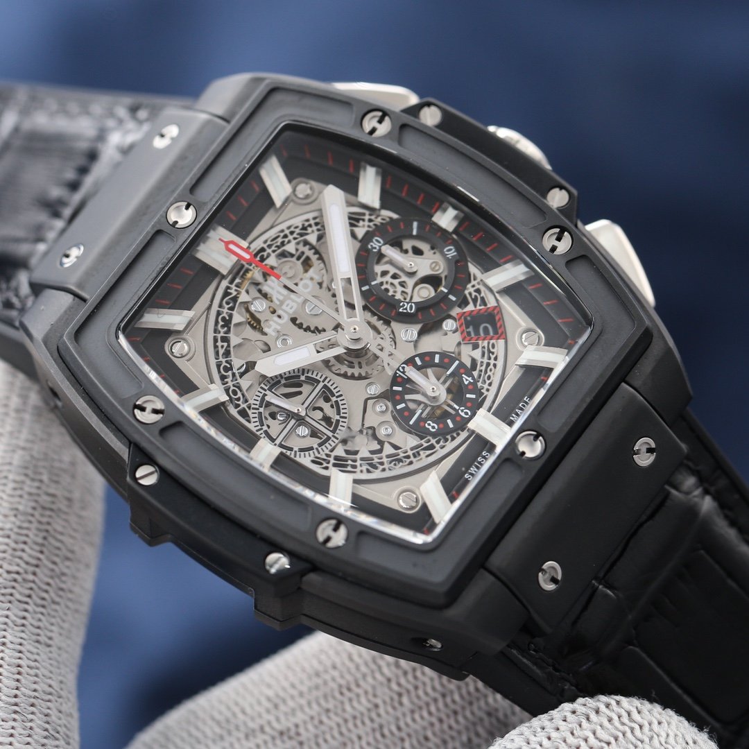 SPIRIT OF BIG BANG 45MM CERAMIC SKELETON DIAL