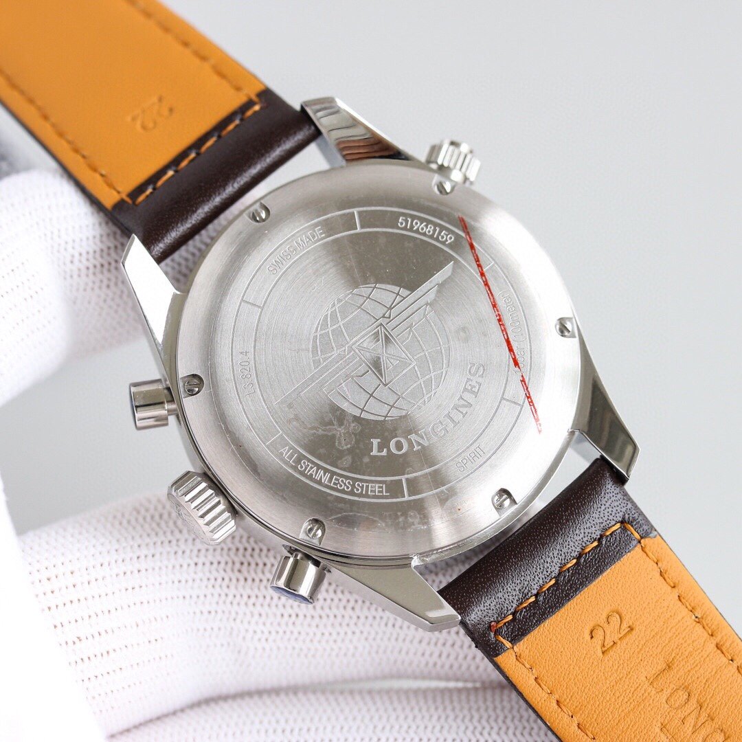 SPIRIT CHRONOGRAPH 42MM STEEL CASE LEATHER