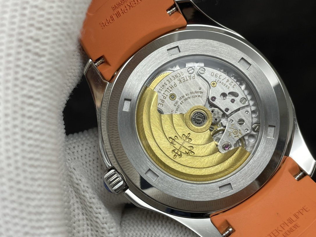 PATEK AQUANAUT 5167A ORANGE BLACK DIAL