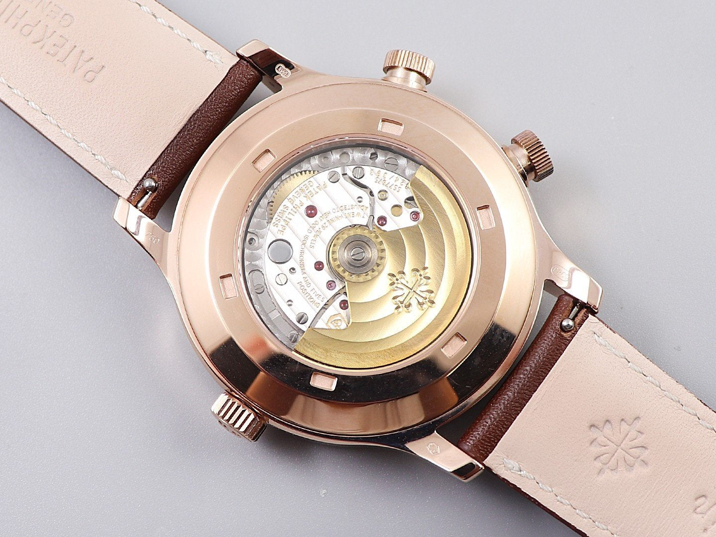 PATEK CALATRAVA PILOT TRAVEL TIME ROSE GOLD
