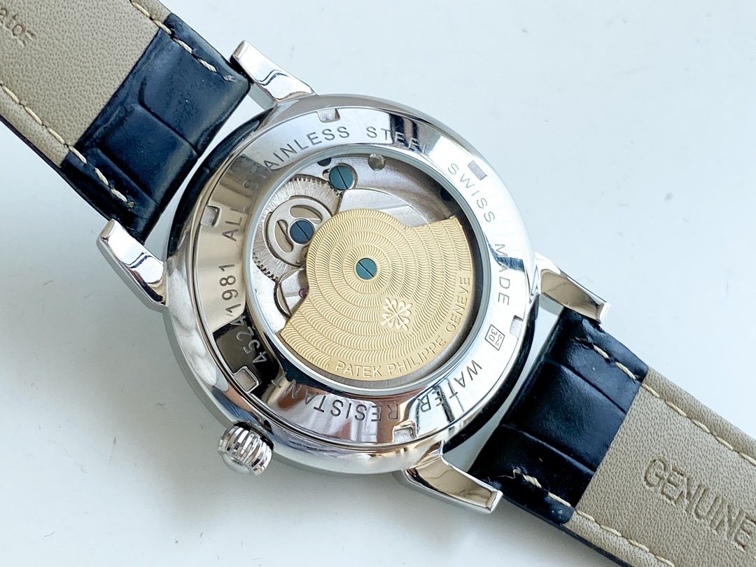 PATEK COMPLICATION STEEL CASE SKELETON DIAL