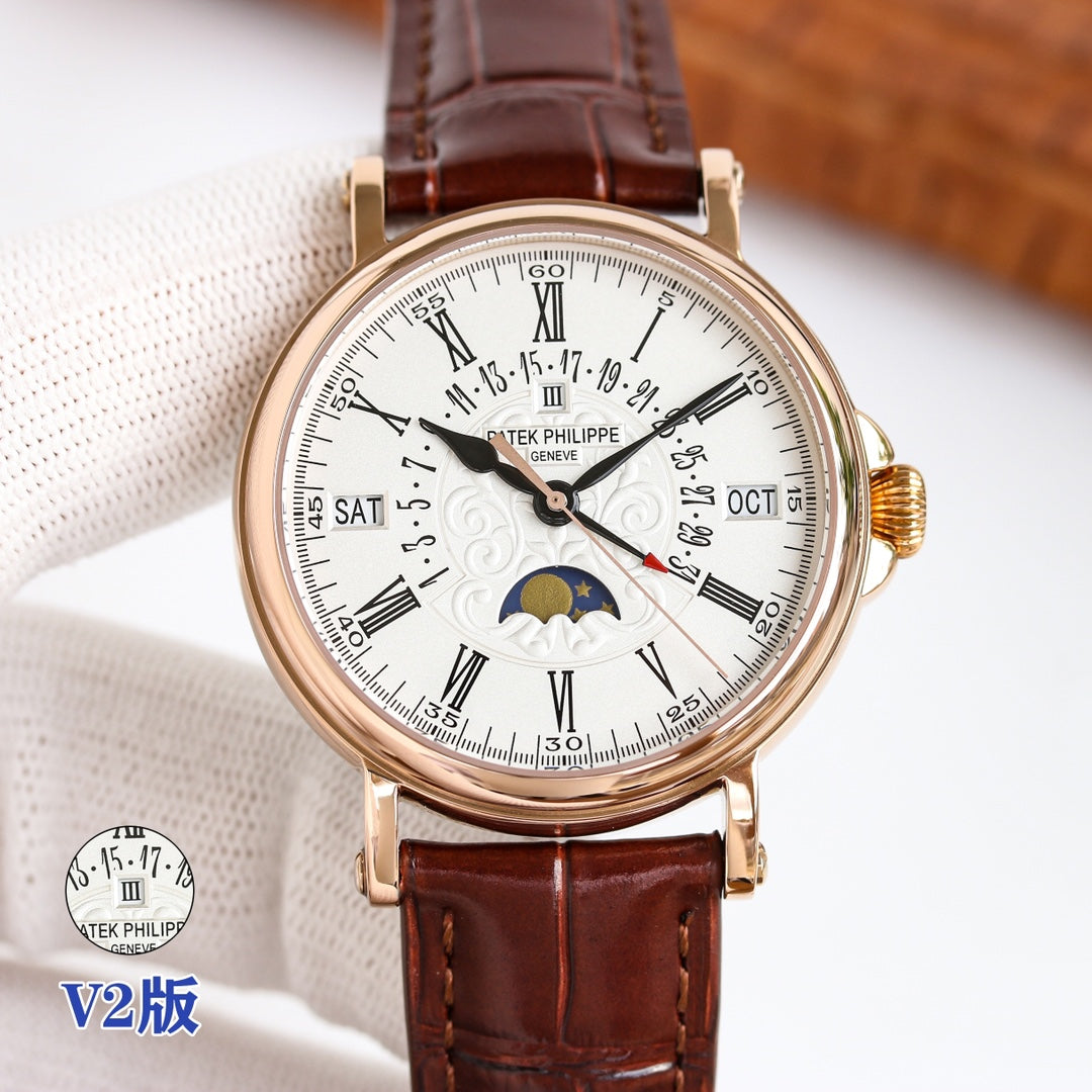PATEK PERPETUAL CALENDAR PINK GOLD