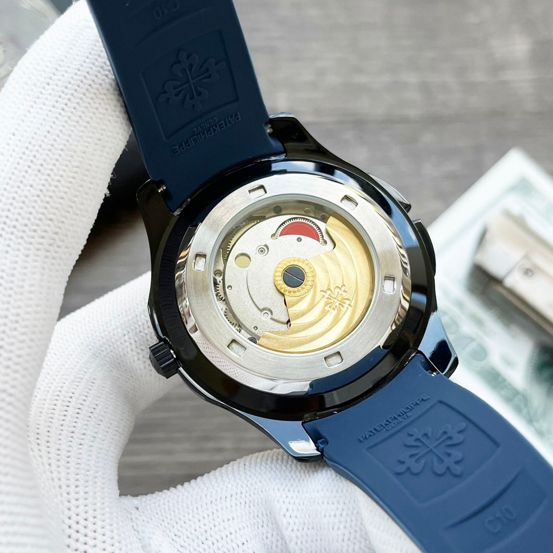 NAUTILUS TRAVELTIME BLACK CASE 42MM