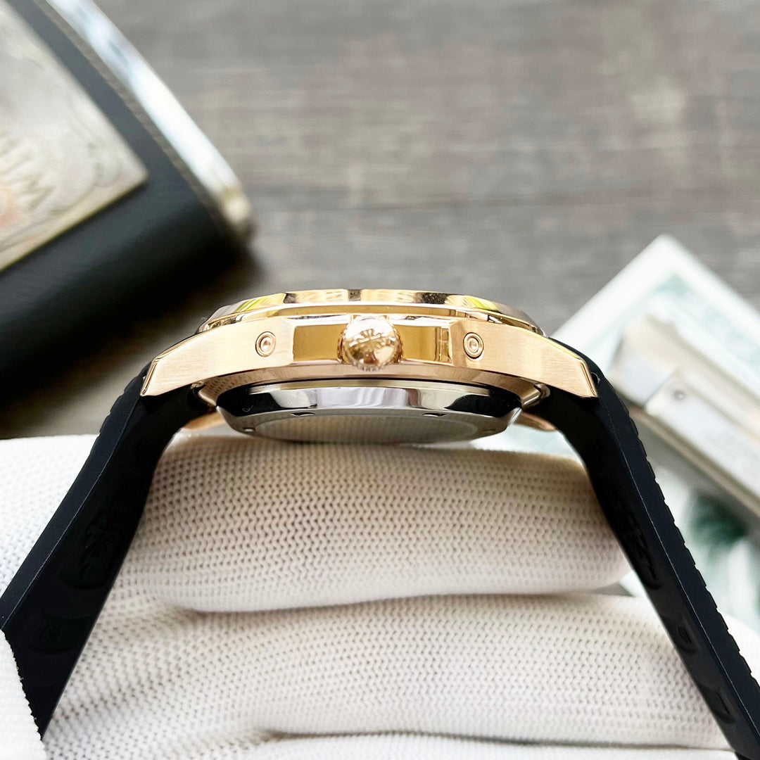NAUTILUS TRAVELTIME GOLD CASE 42MM
