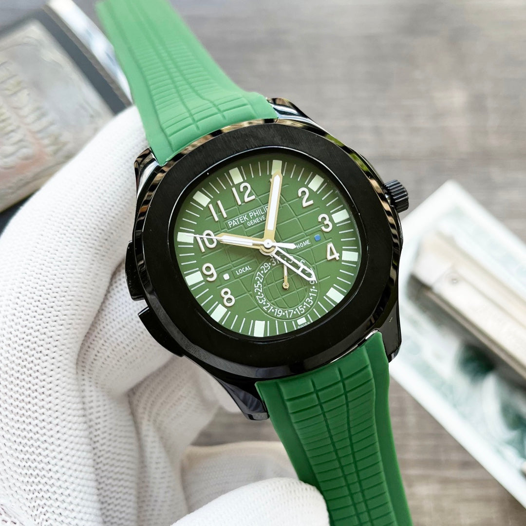 NAUTILUS TRAVELTIME BLACK CASE 42MM