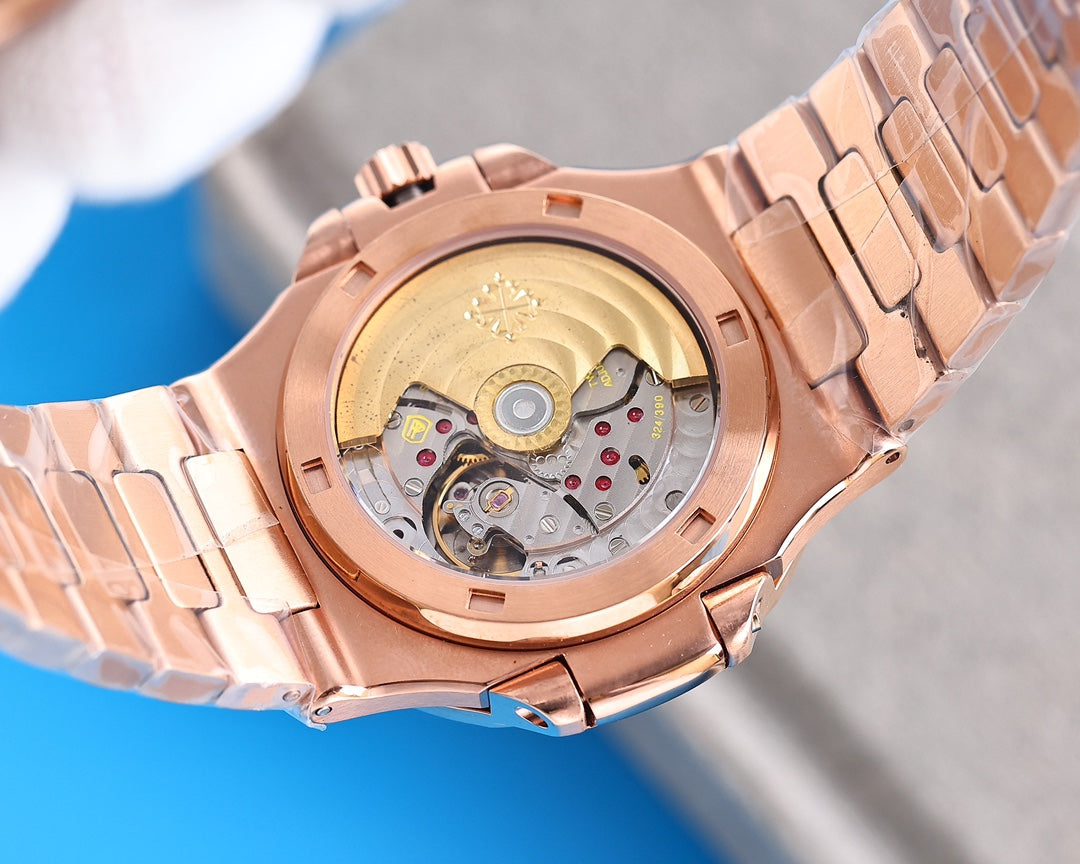 PATEK NAUTILUS 5711 PINK GOLD BROWN DIAL