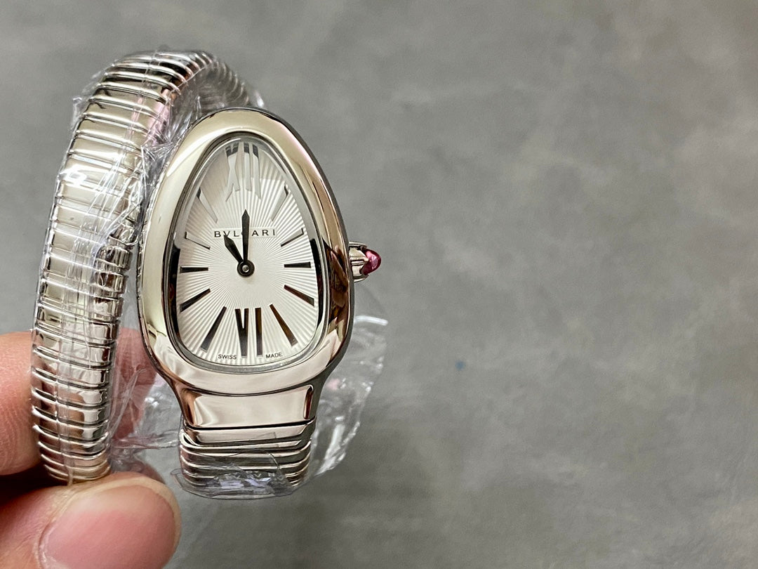 BULGARI SERPENTI SPIGA WHITE DIAL
