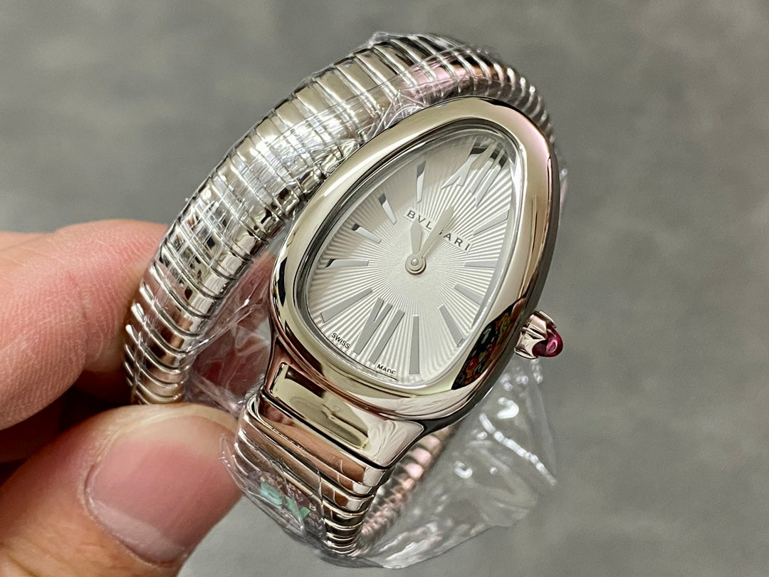 BULGARI SERPENTI SPIGA WHITE DIAL