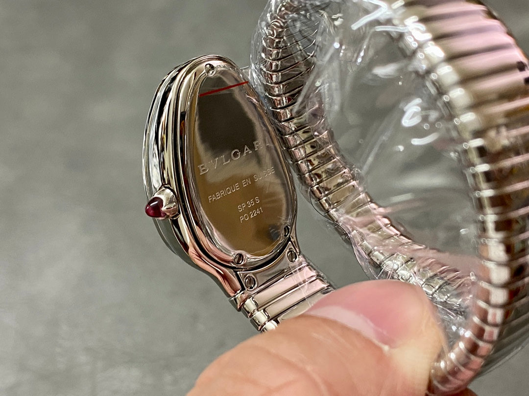 BULGARI SERPENTI SPIGA WHITE DIAL
