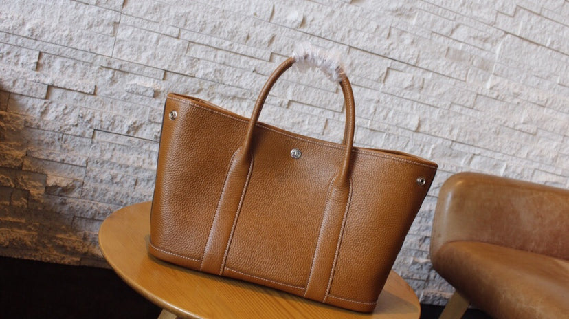 HM GARDEN PARTY 30 RUSSET CALFSKIN