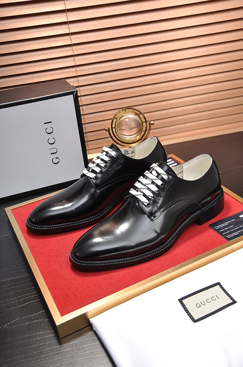 GG Men's Loafer Black Patent Leather 135542