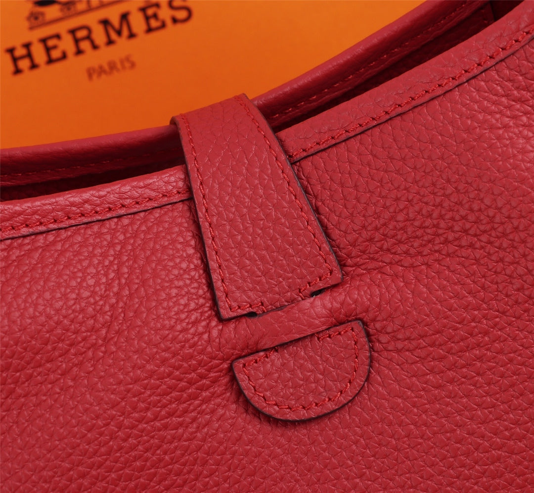 HM EVELYNE BAG 28 RED TOGO