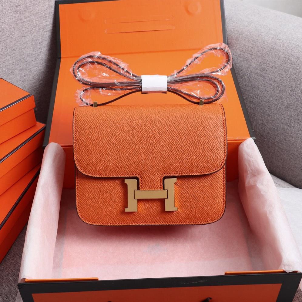HM CONSTANCE BAGS 18 EPSOM GOLD HARDWARE