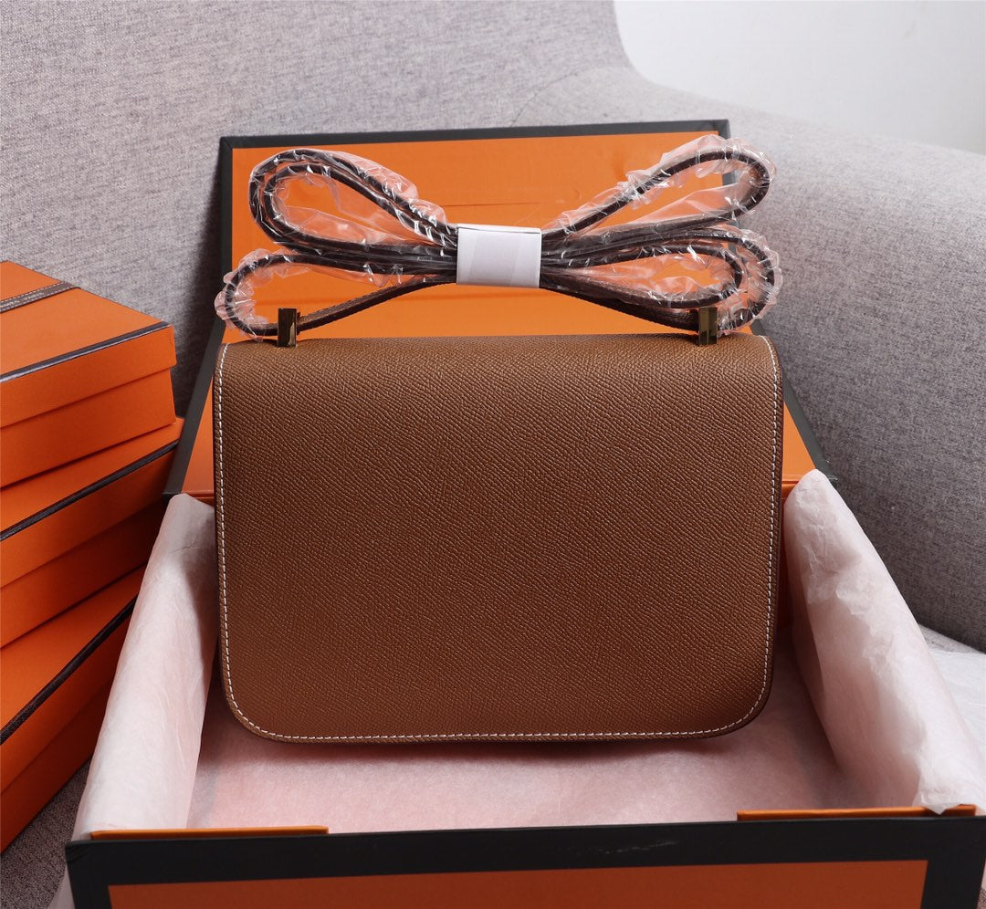 HM CONSTANCE BAGS 18 EPSOM GOLD HARDWARE