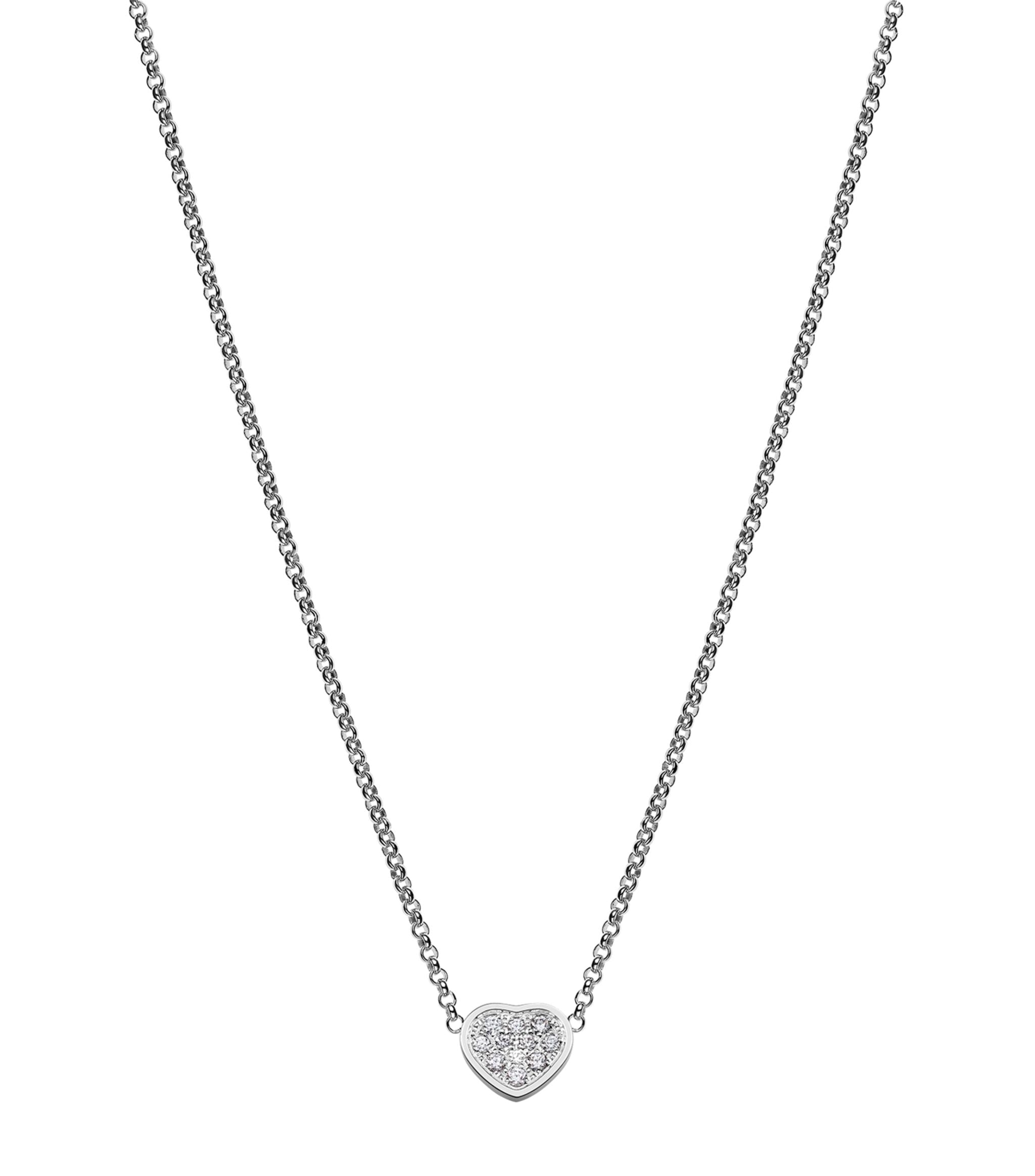HEART PEDANT DIAMOND NECKLACE