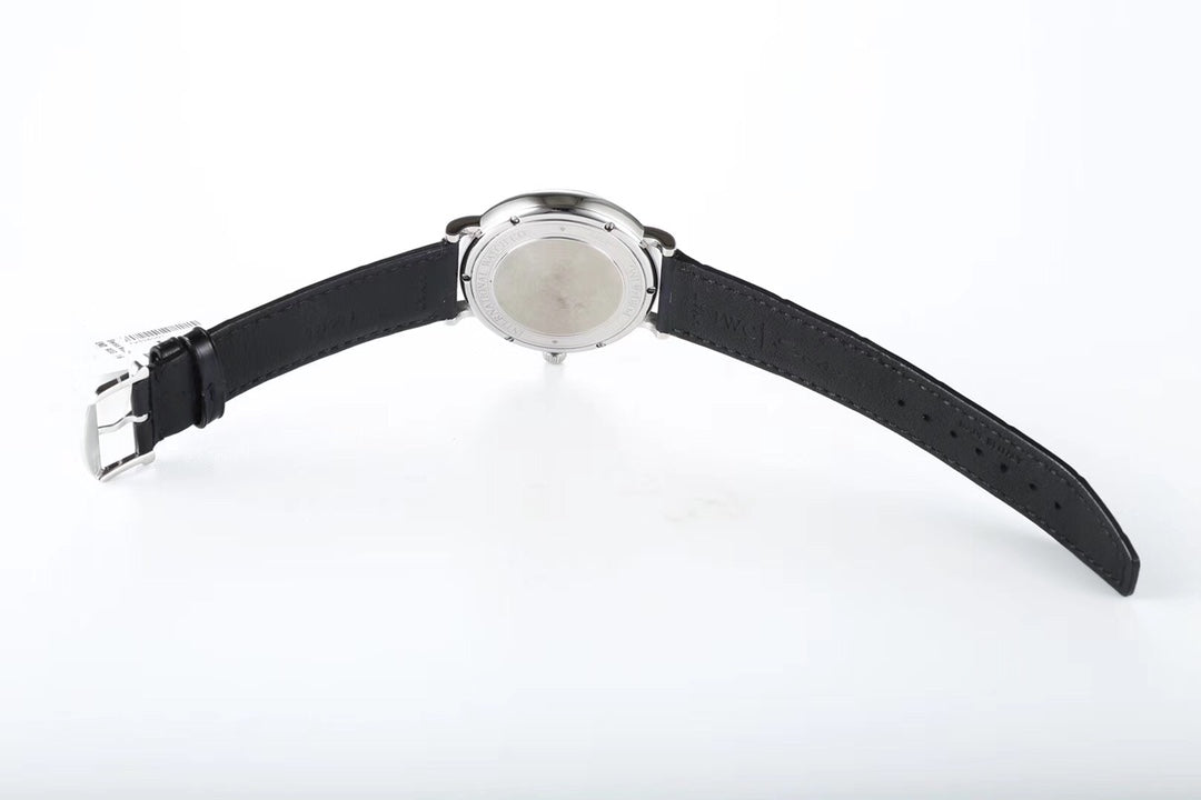 IWC Portofino 40mm Cream Dial Steel Case Gold Numerals