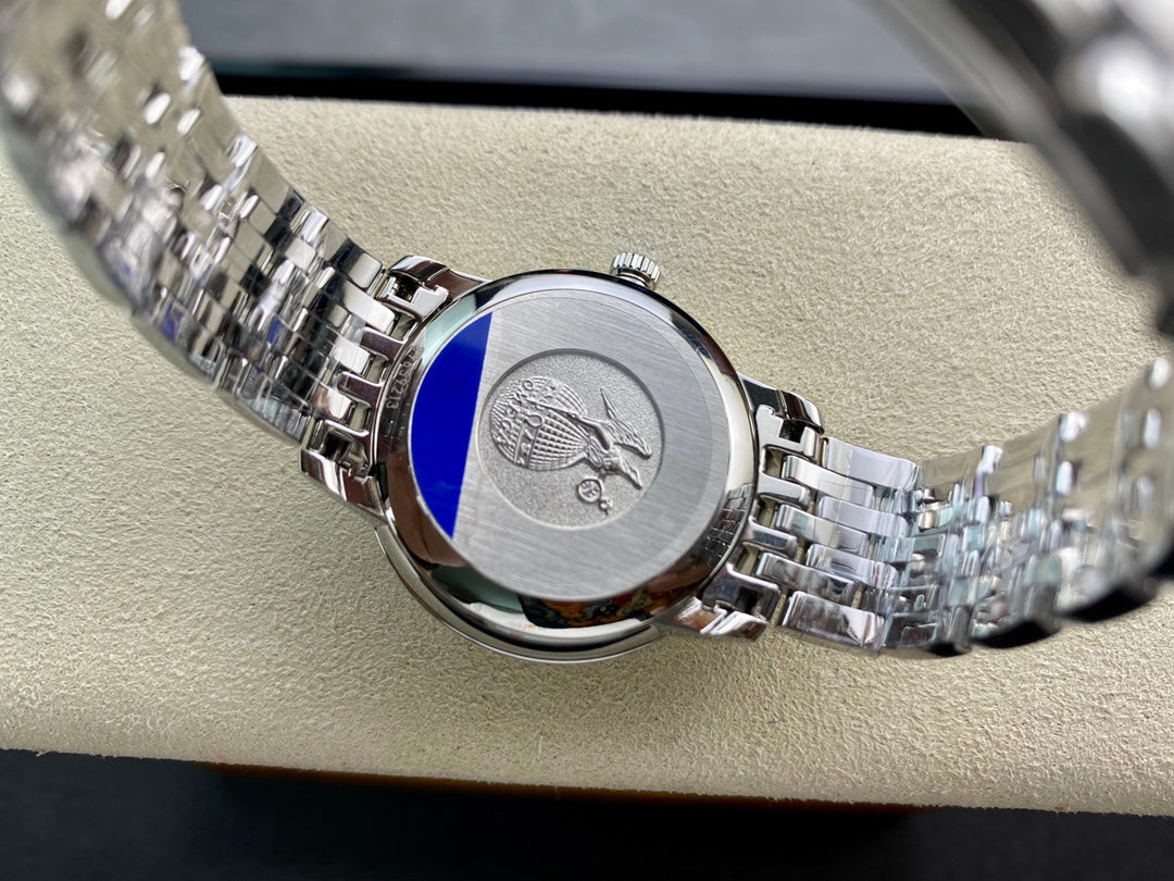 Omega De Ville 32.7mm Silver White Dial