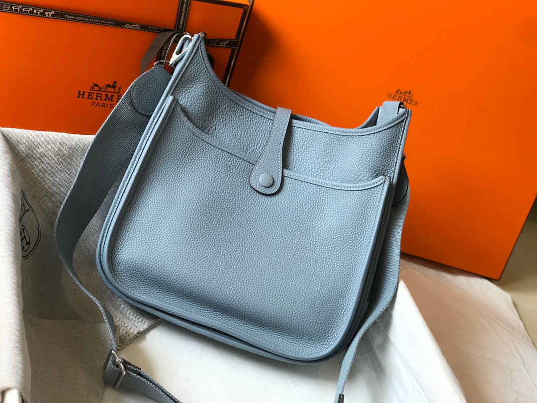 HM EVELYNE BAG 28 BLUE TOGO
