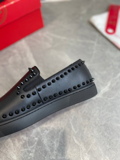 CL Loafers Cowhide and Spikes 242392
