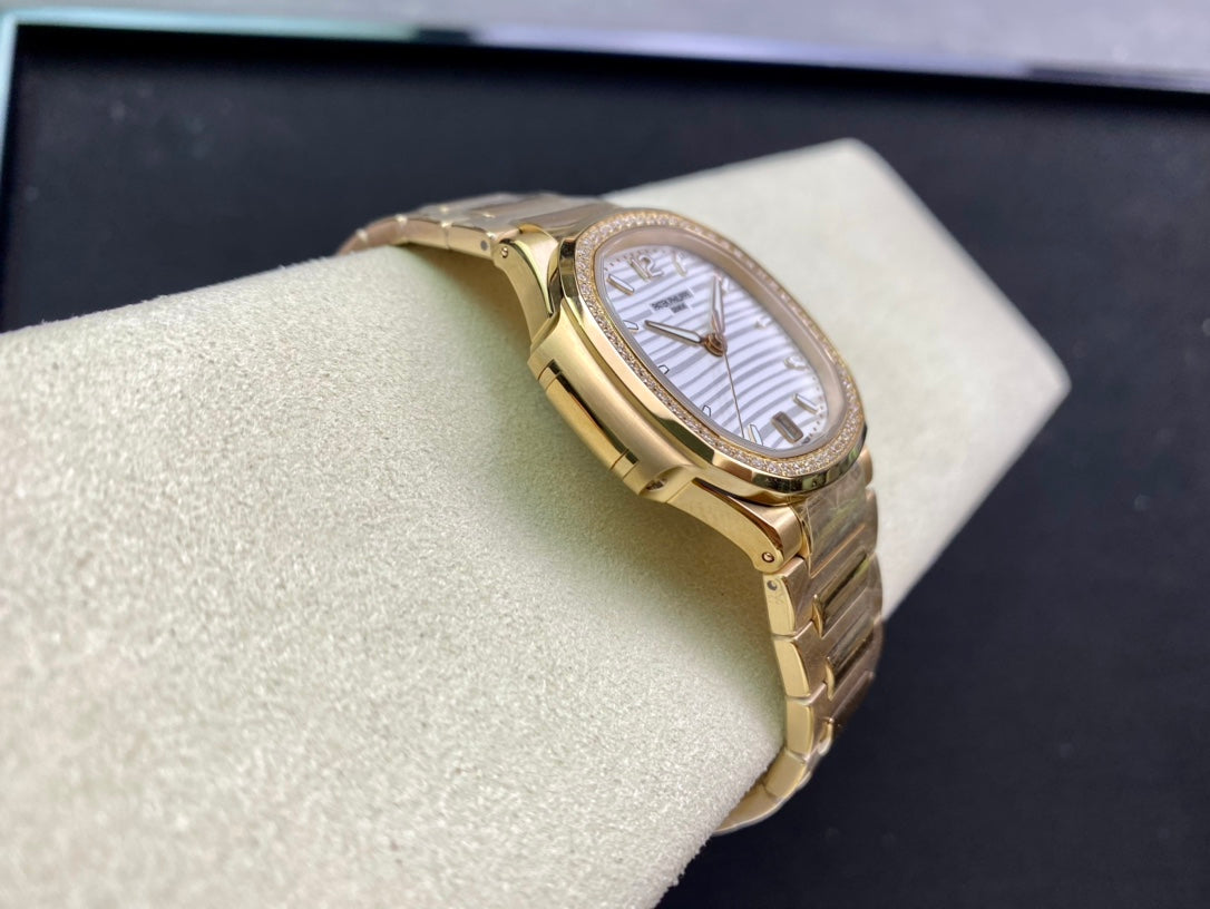 PATEK Nautilus 35mm Gold White Dial