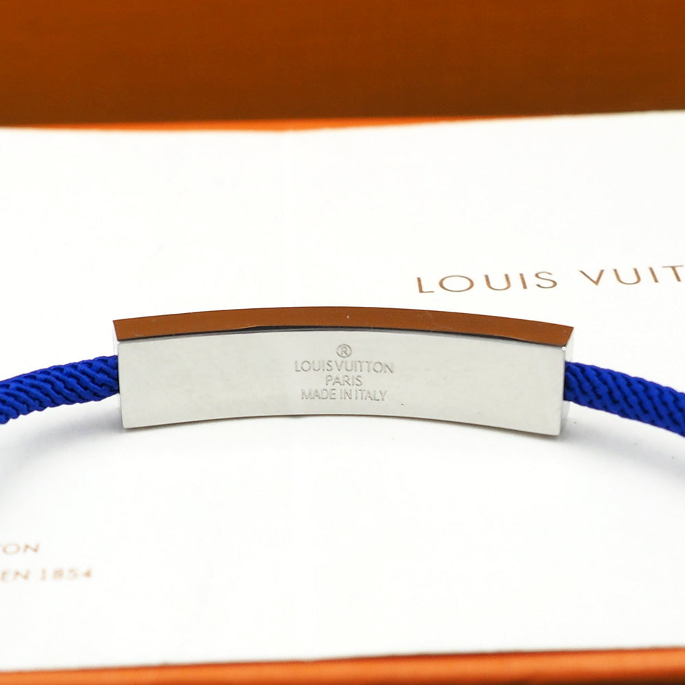 LV Space Bracelet Silver Blue
