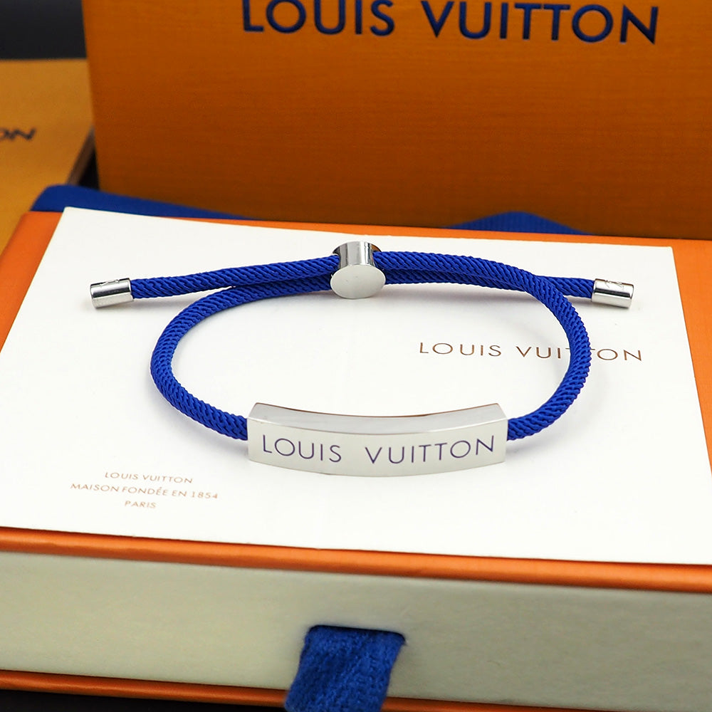 LV Space Bracelet Silver Blue