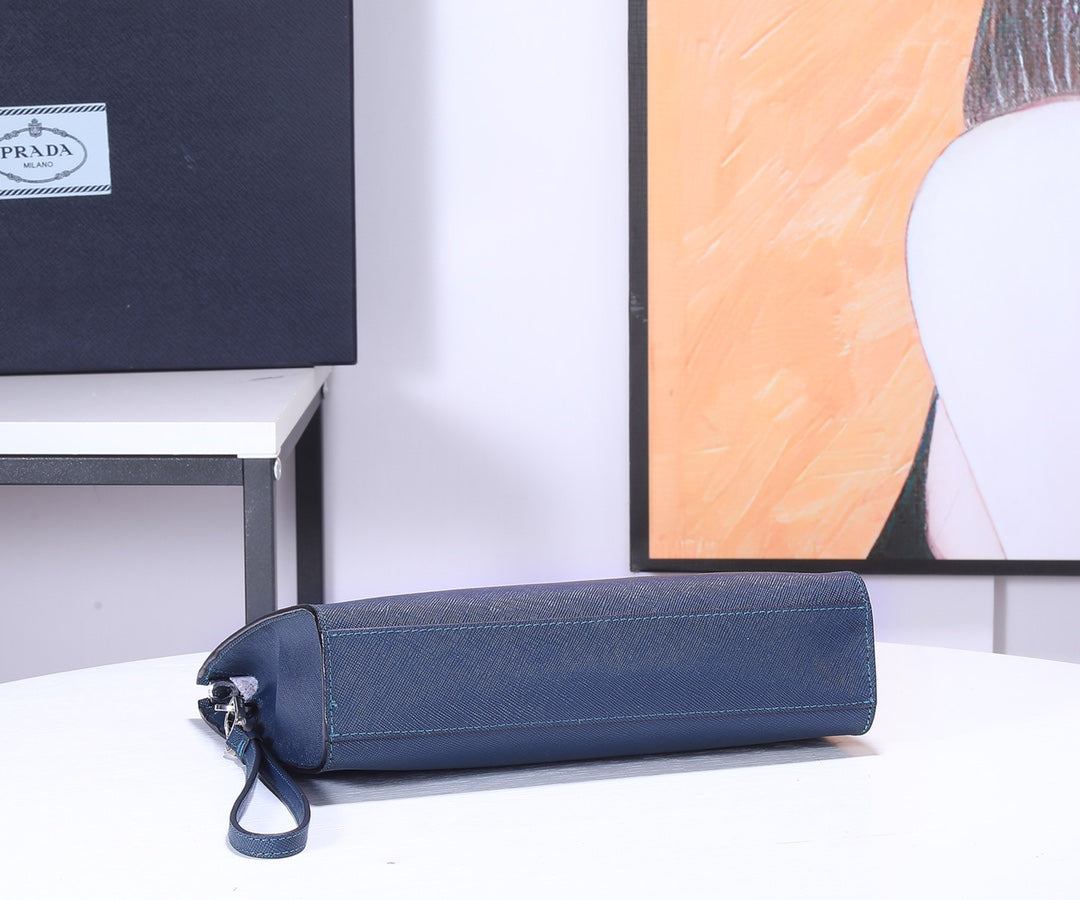 Prada 2026 Saffiano Document Case 24cm Calfskin
