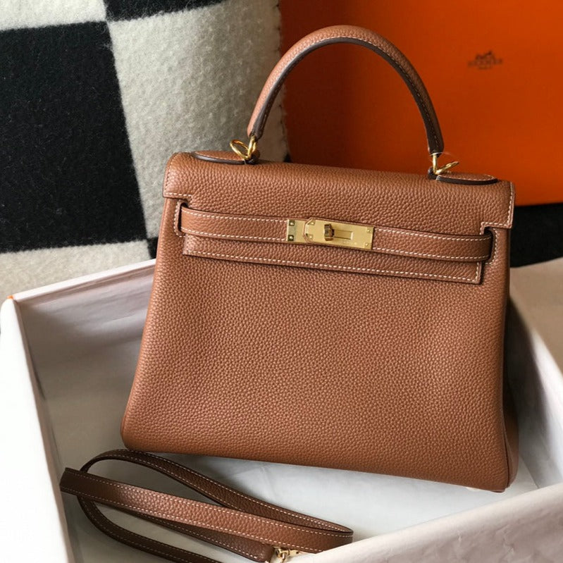 hm kelly 32cm togo leather gold hardware