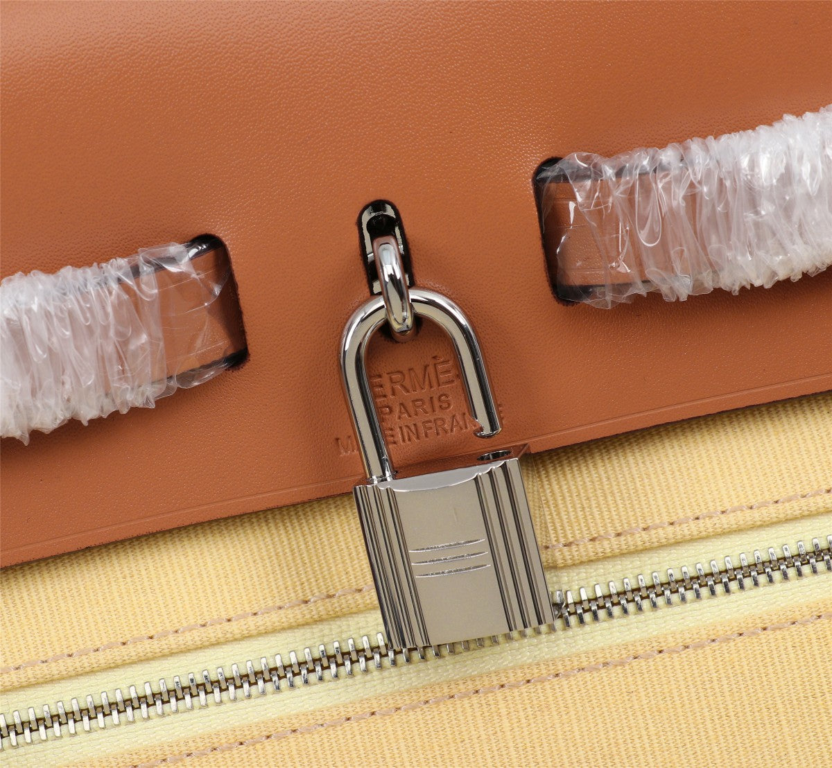 HM HERBAG ZIP 31 FLAX AND CIDER CANVAS
