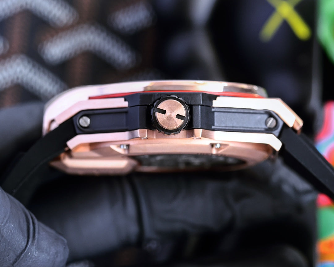 Hublot MP-09 Tourbillon Bi-Axis Rose Gold Case 45mm Watch