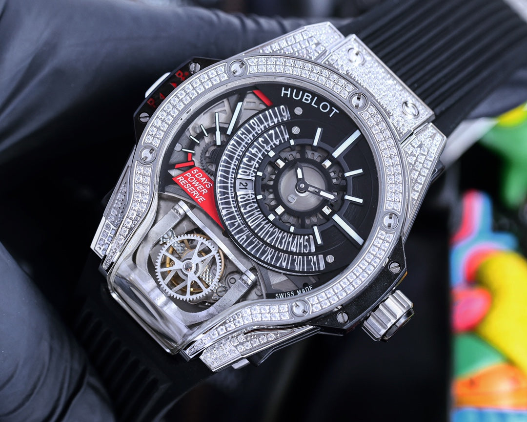 Hublot MP-09 Tourbillon Bi-Axis Titanium Case 45mm Watch