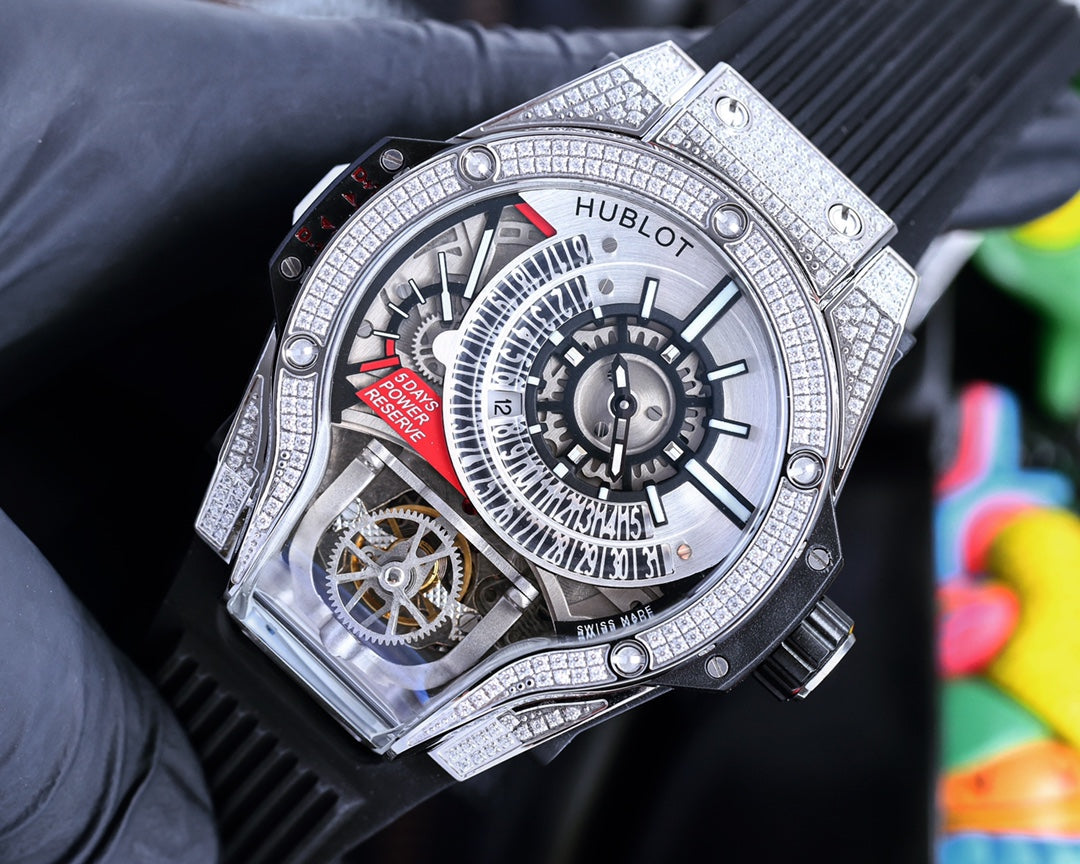 Hublot MP-09 Tourbillon Bi-Axis Titanium Case 45mm Watch