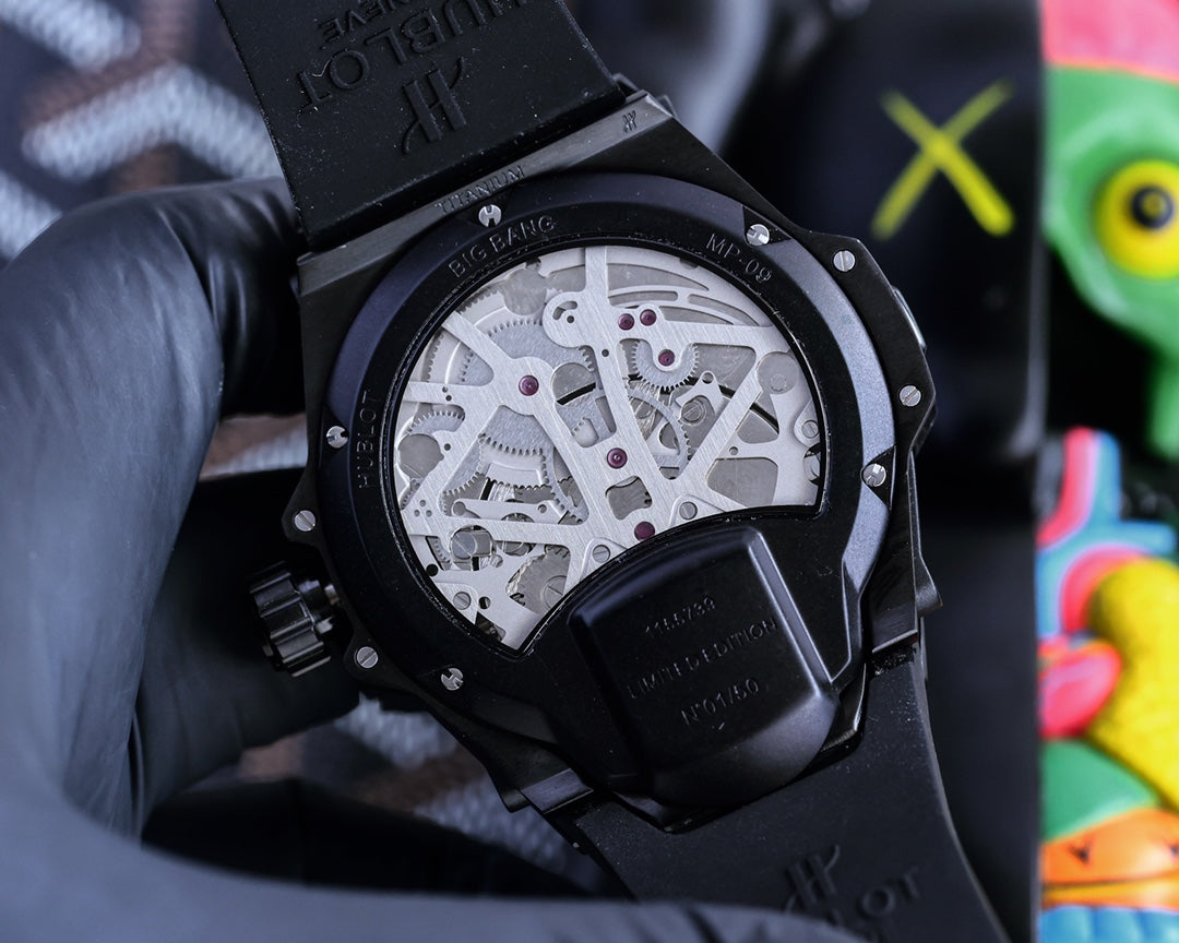 Hublot MP-09 Tourbillon Bi-Axis Black Carbon Case 45mm Watch