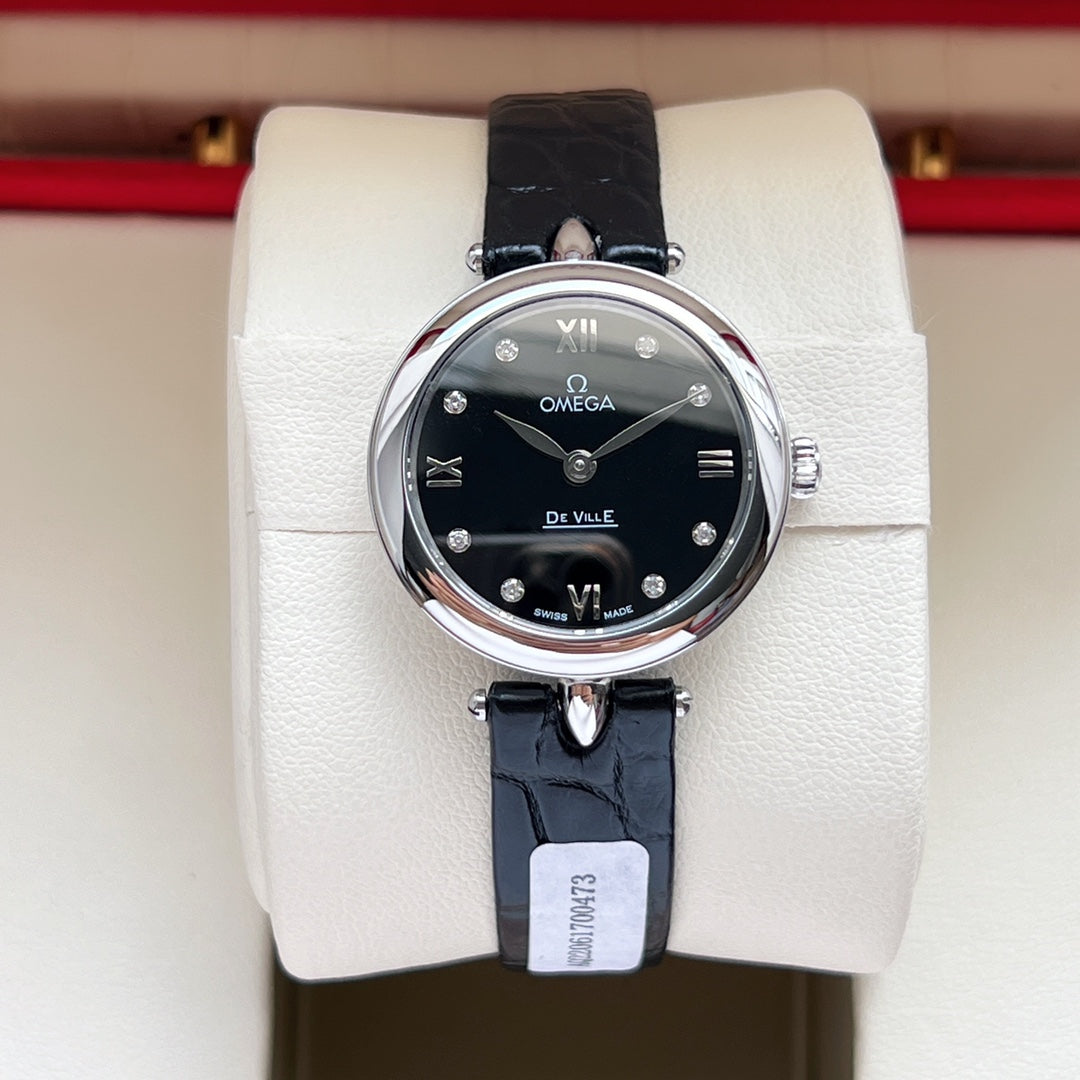 Omega De Ville 27.4mm Black Dial