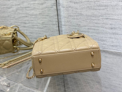 mini lady 17cm ecru calfksin ghw