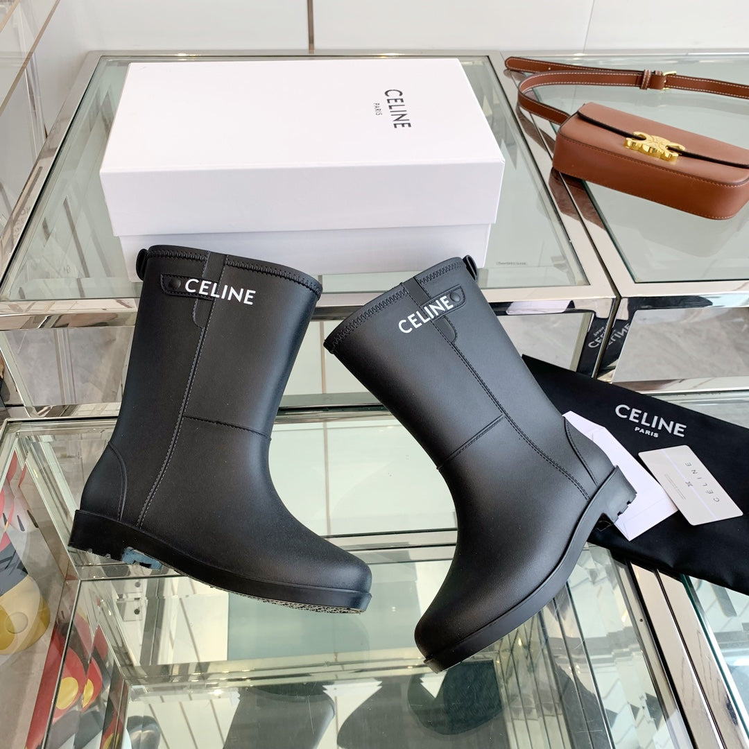 CC Rainboots Black Rubber 204056