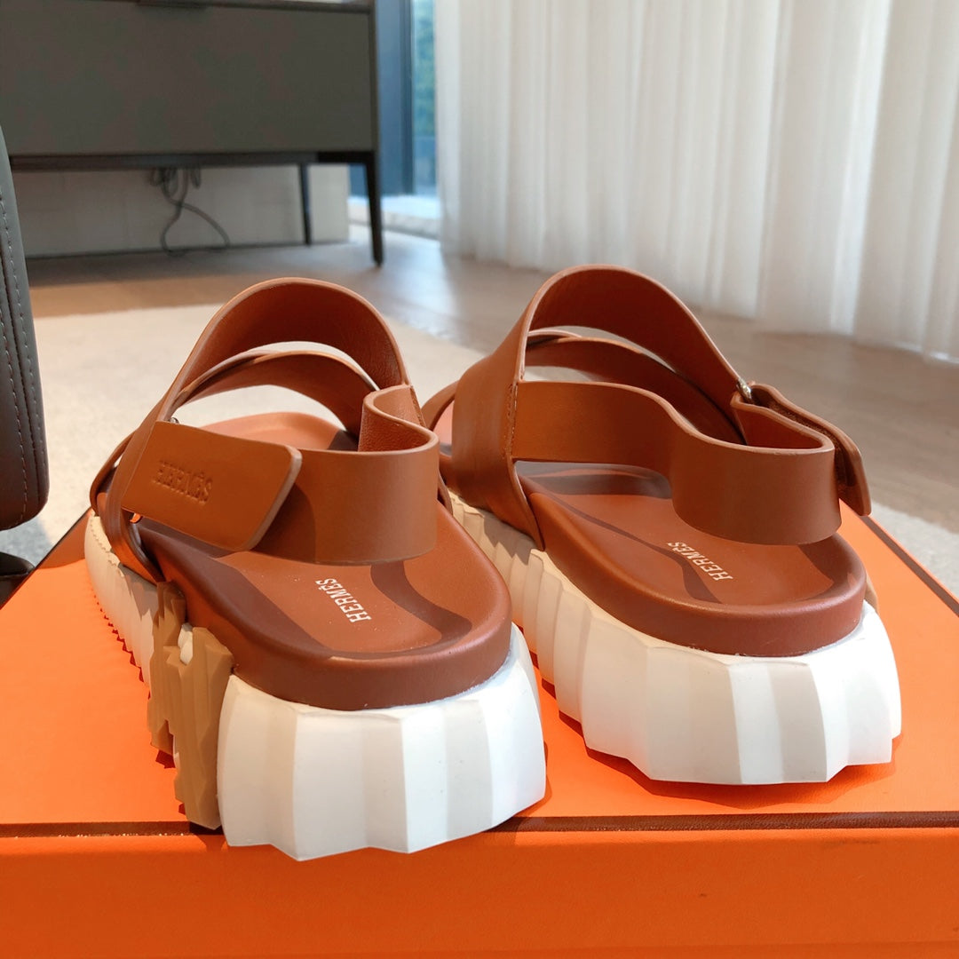 HM ELECTRIC SANDAL FIRE CALFSKIN