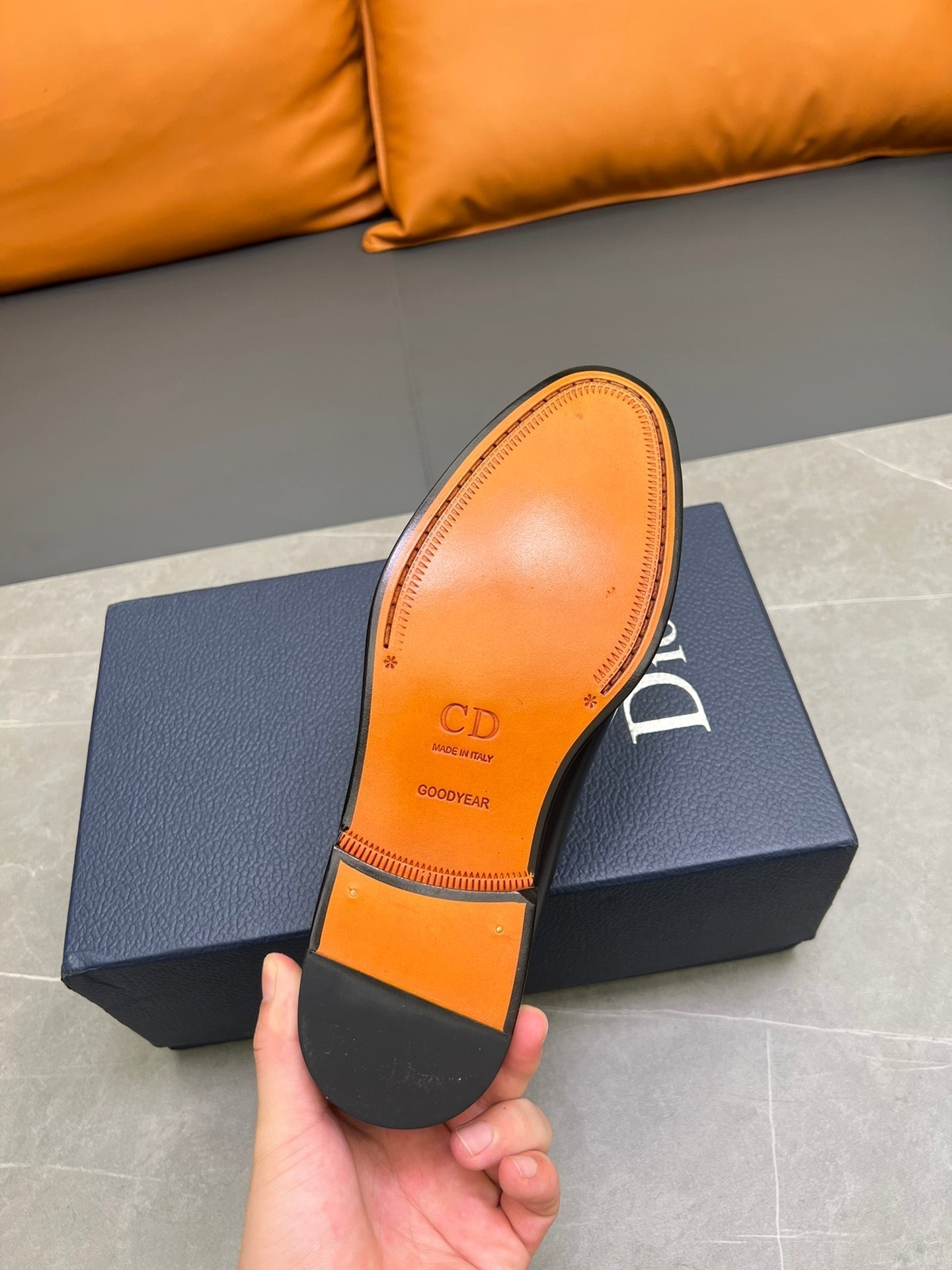 CD GRANVILLE LOAFER BLACK CALFSKIN