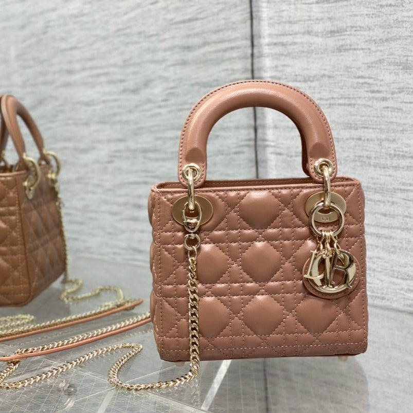 mini lady 17 lambskin