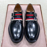 GG Men's Loafer Black Cowhide 344817