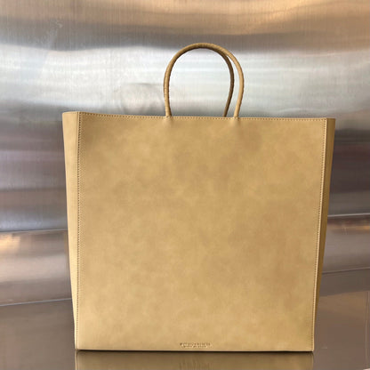 MEDIUM 32 BROWN BAG KRAFT CALFSKIN