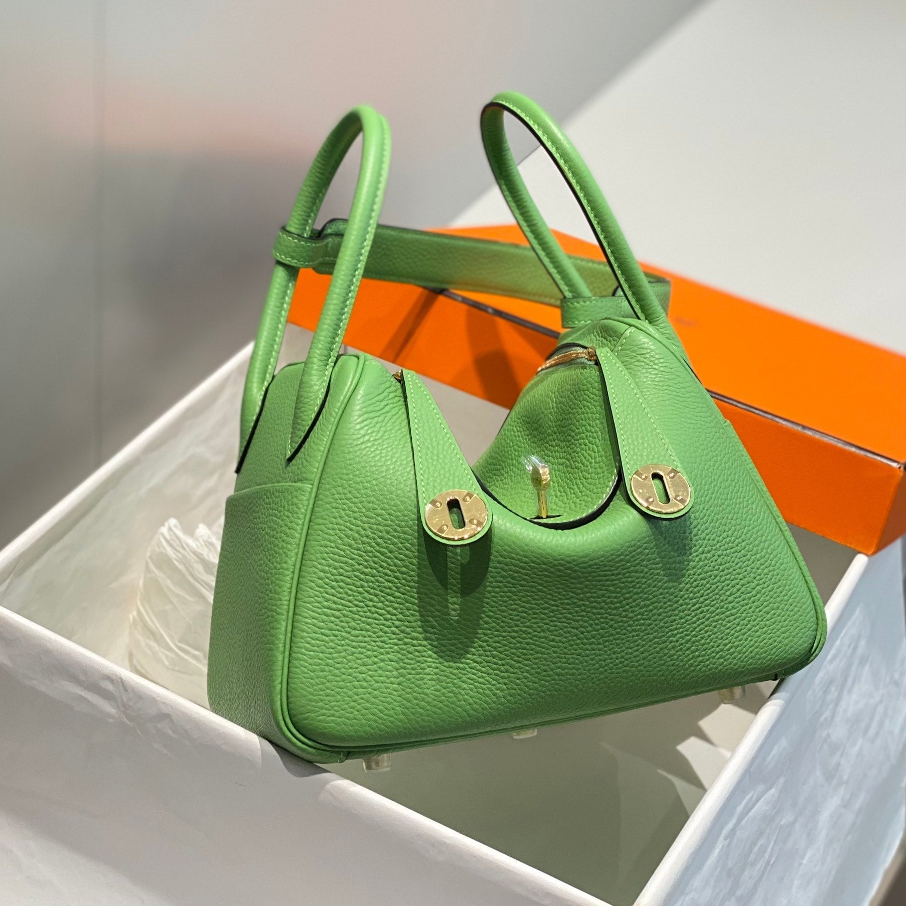 HM LINDY 26 BAG TAURILLON CLEMENCE LEATHER