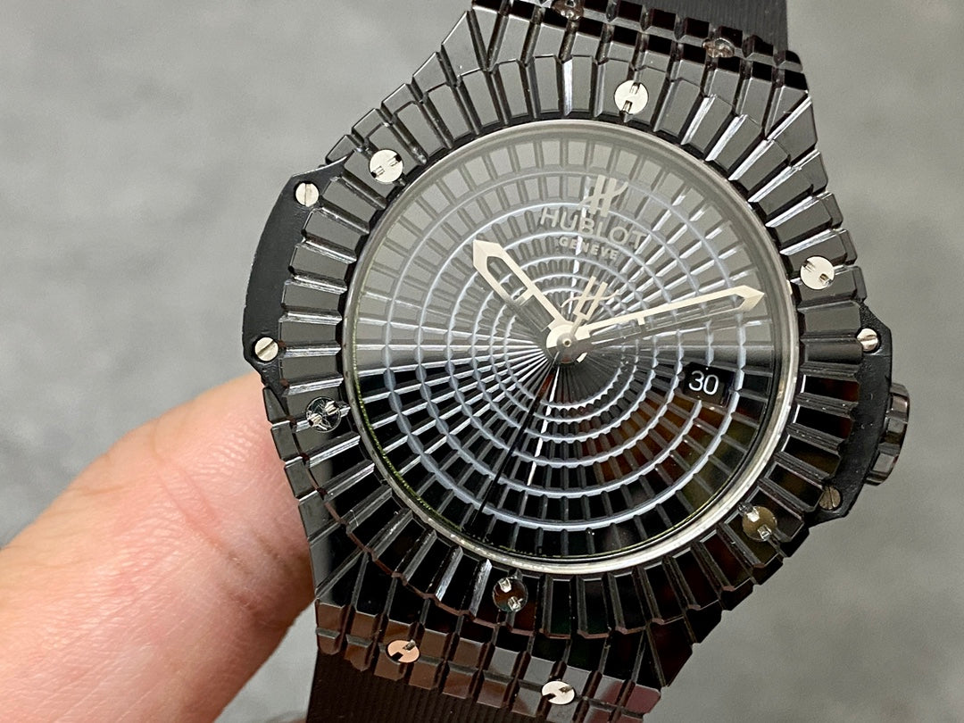 Hublot Big Bang Caviar 44mm Black Ceramic Watch