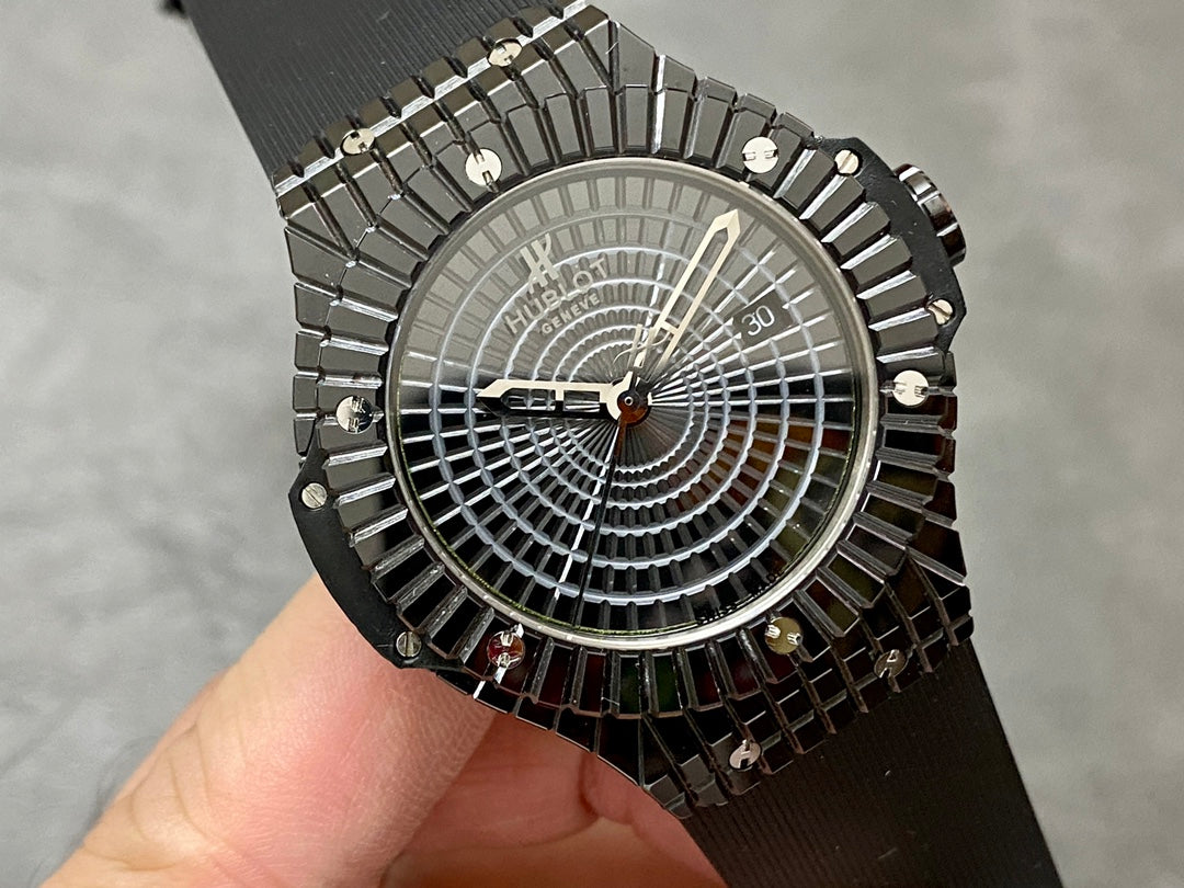 Hublot Big Bang Caviar 44mm Black Ceramic Watch