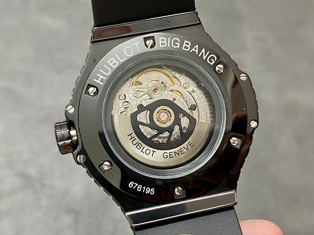 Hublot Big Bang Caviar 44mm Black Ceramic Watch