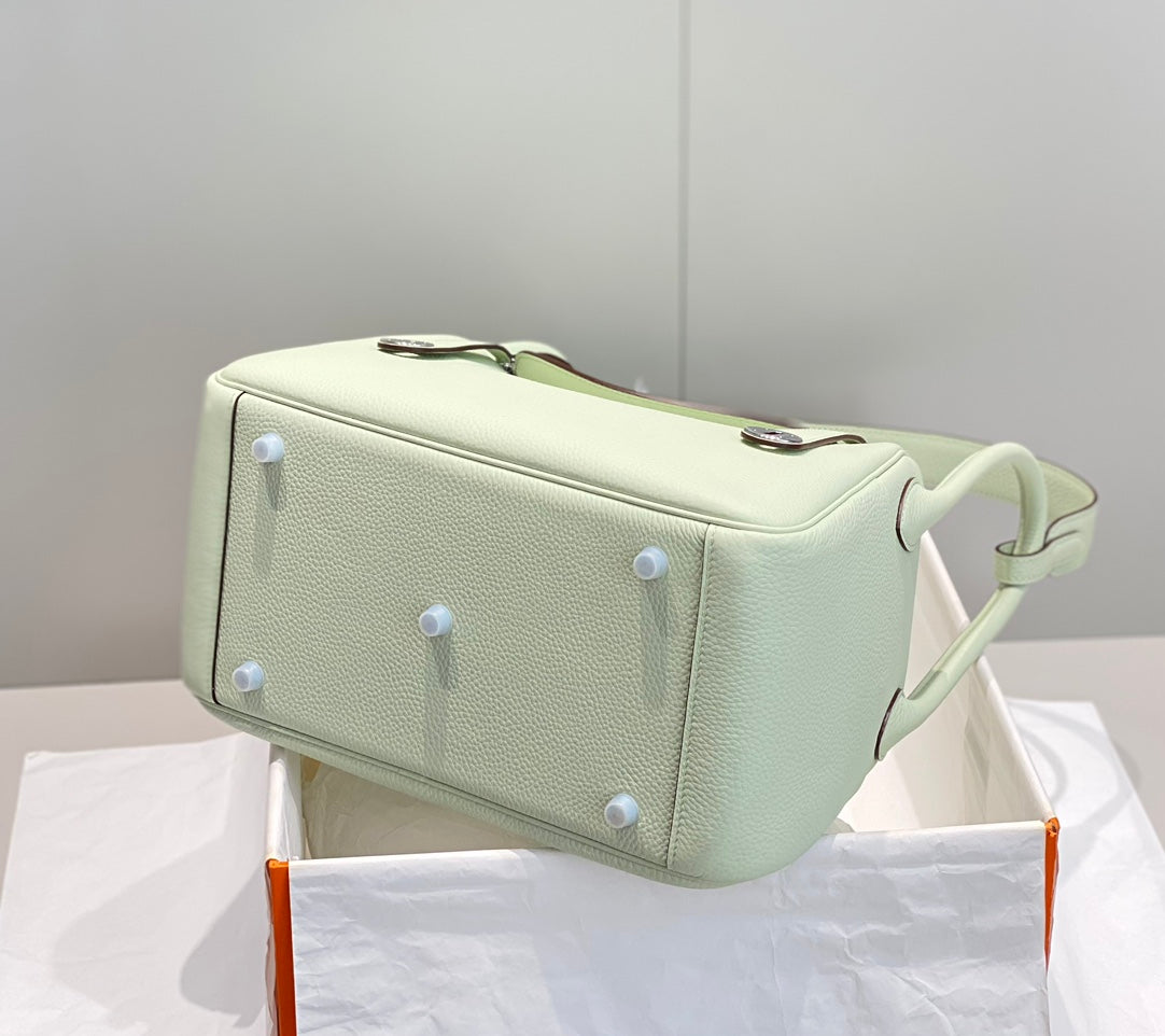 HM LINDY 30 BAG MINT TAURILLON CLEMENCE LEATHER