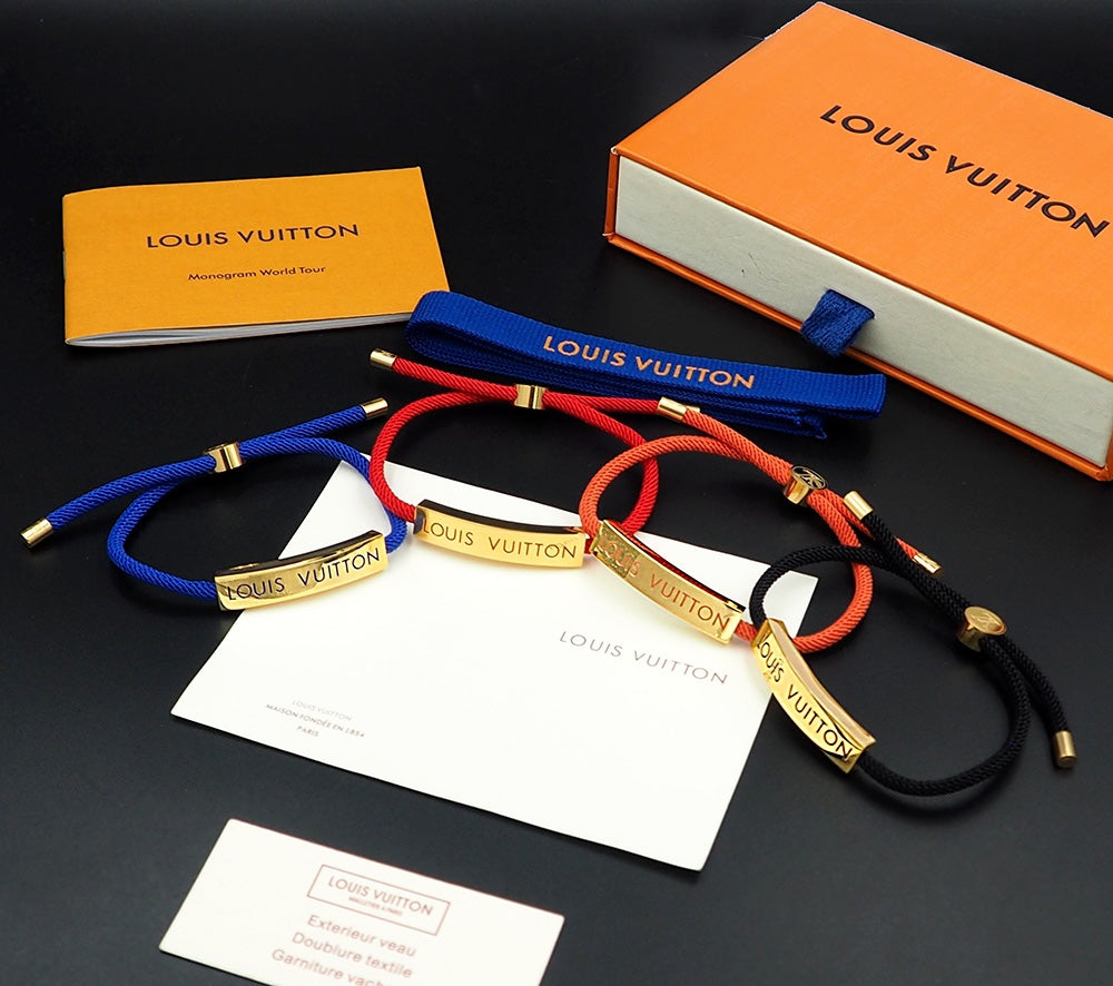 LV Space Bracelet Gold Orange